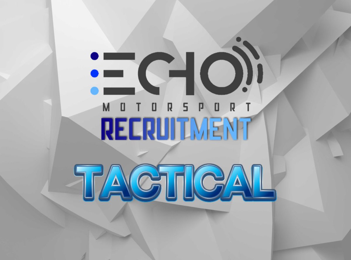 ‼️ANNOUNCEMENT‼️

We are extremely happy to announce that  <a href="/iTacticaL85/">Bailey Barry</a> will be joining us at ECHO! He needs no introduction whatsoever and is the perfect person to have on board, we can’t wait to get him racing in ECHO colours! 🤩