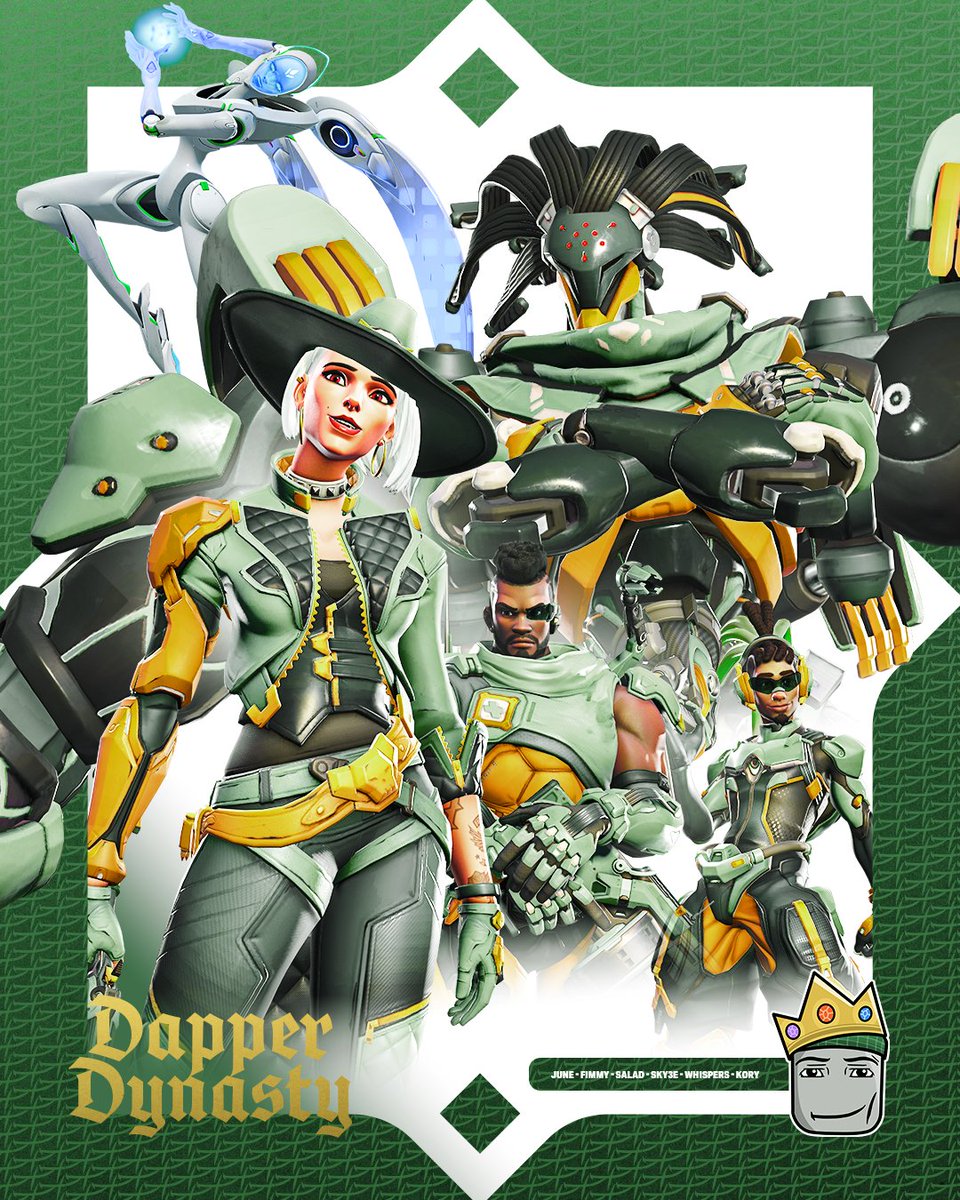 The most dapper roster of all time in <a href="/SpawnPointCS/">Spawn Point Championship Series</a> (and whispers) 

🥼 DrJargo
🥗 Salad
🔫 Sky3e
😏 <a href="/OhNoPotato/">Kory</a>
🌽 Whispers
🐐 June

Catch them live tonight on twitch.tv/spawnpointcs