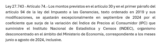 Hola! Aun sin importes ni escalas oficiales, a la espera para ser utilizados en la liquidación de este mes.