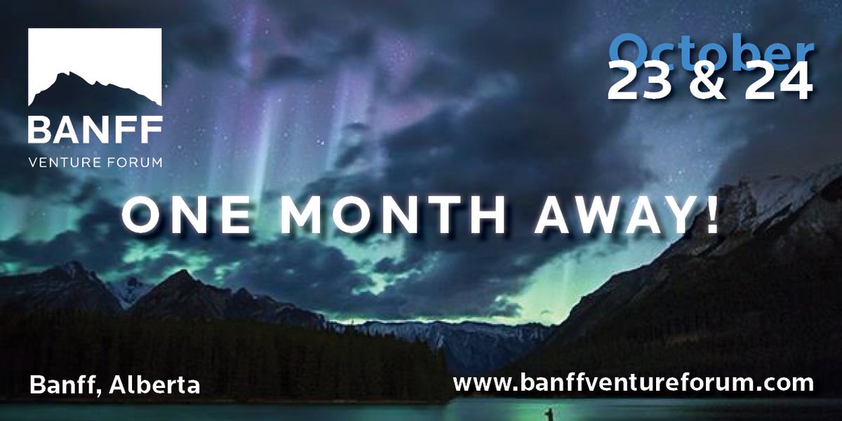 Banff Venture Forum tweet media
