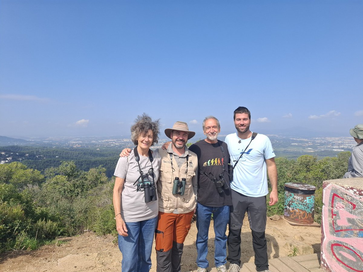 LlimonaFrancesc's tweet photo. 36è any de Seguiment de la Migració de Rapinyaires al Parc de Collserola. Dia de la Mercè 2024.
 No podia fallar!🦾 https://t.co/omU801efT3