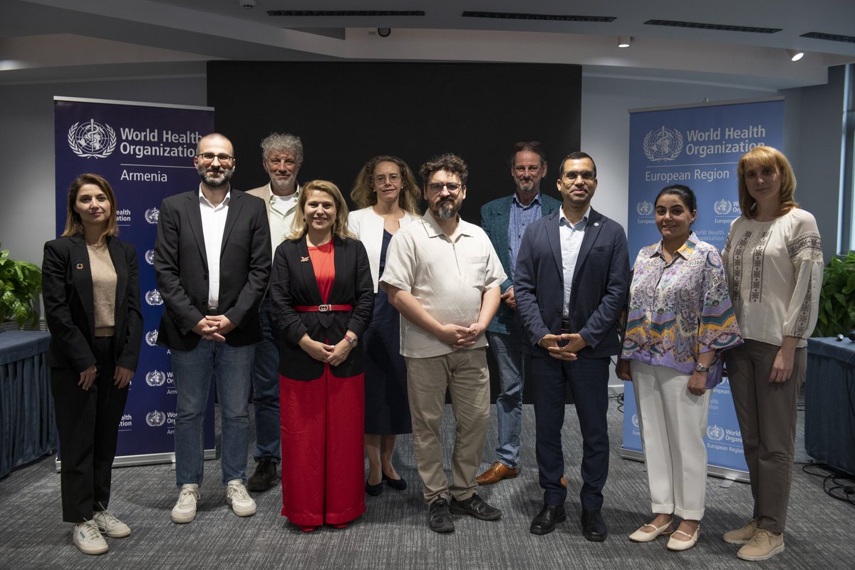WHOArmenia's tweet photo. @WHO &amp; @WHO_Europe experts reviewed 🇦🇲 TB program.🇦🇲 has notable progress in #TBcontrol &amp; need is to enhance prevention&amp; screening in vulnerable populations to ➡️ #2030targets. @WHOArmenia with IOM&amp; UNAIDS will support 🇦🇲 to address increasing trend of TB cases in labour migrants https://t.co/VjQlXfue2p