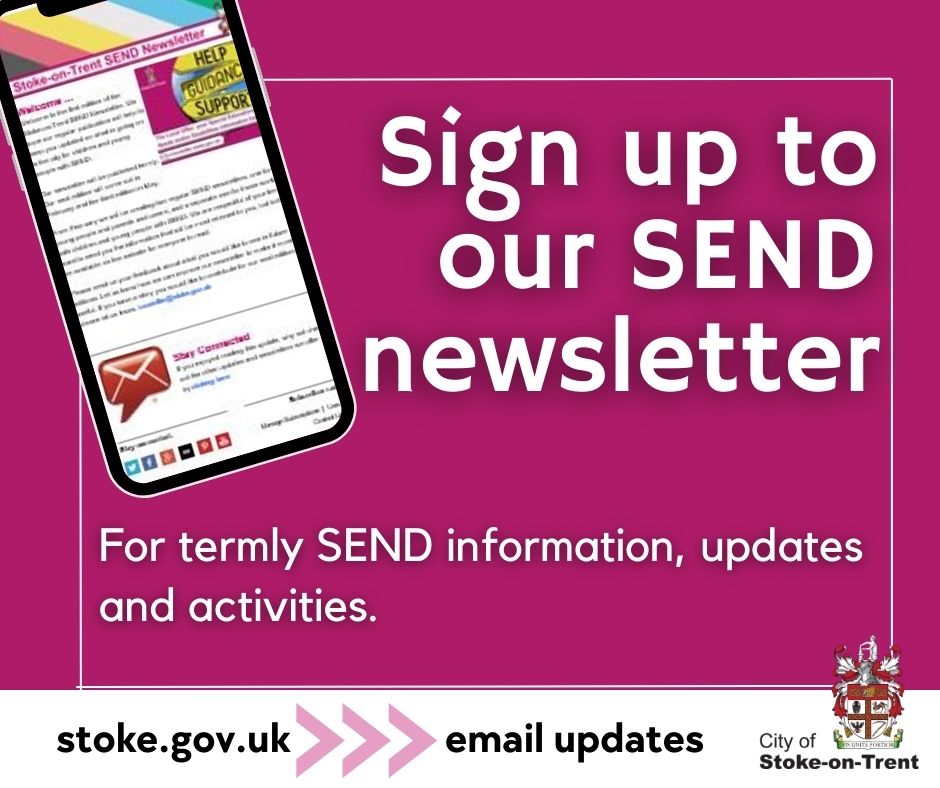 SoTCityCouncil's tweet image. 📩It's #InclusionWeek and our latest Special Educational Needs and Disabilities (SEND) bulletin has hit inboxes!

It contains information on:
👩🏾‍🦽 @FRONTLINEdance1 sessions
💡 Sensory rooms
📖 Our SEND strategy

➡️Sign up here: orlo.uk/kRe0a