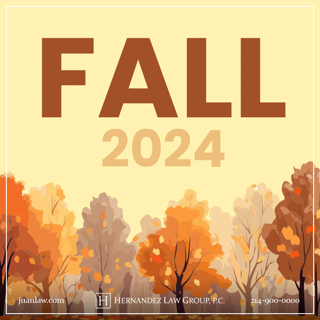 HernandezLawPC's tweet photo. Fall 2024 began on Sunday, September 22nd, and the changing colors and chilly air are finally here to stay! https://t.co/DSiQX0bOgg