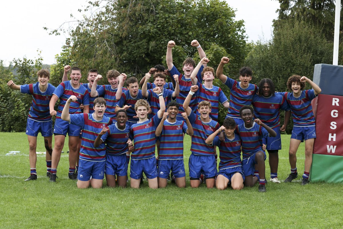 What a result for U15's <a href="/RGSHWSport/">RGSHW Sport</a> rugby team. Came from behind to win with the last kick of the game in the <a href="/SchoolsCup/">Continental Tyres Schools Cup</a> against Radley College. @NextGenXV <a href="/rgshw/">RGSHW Headmaster</a>