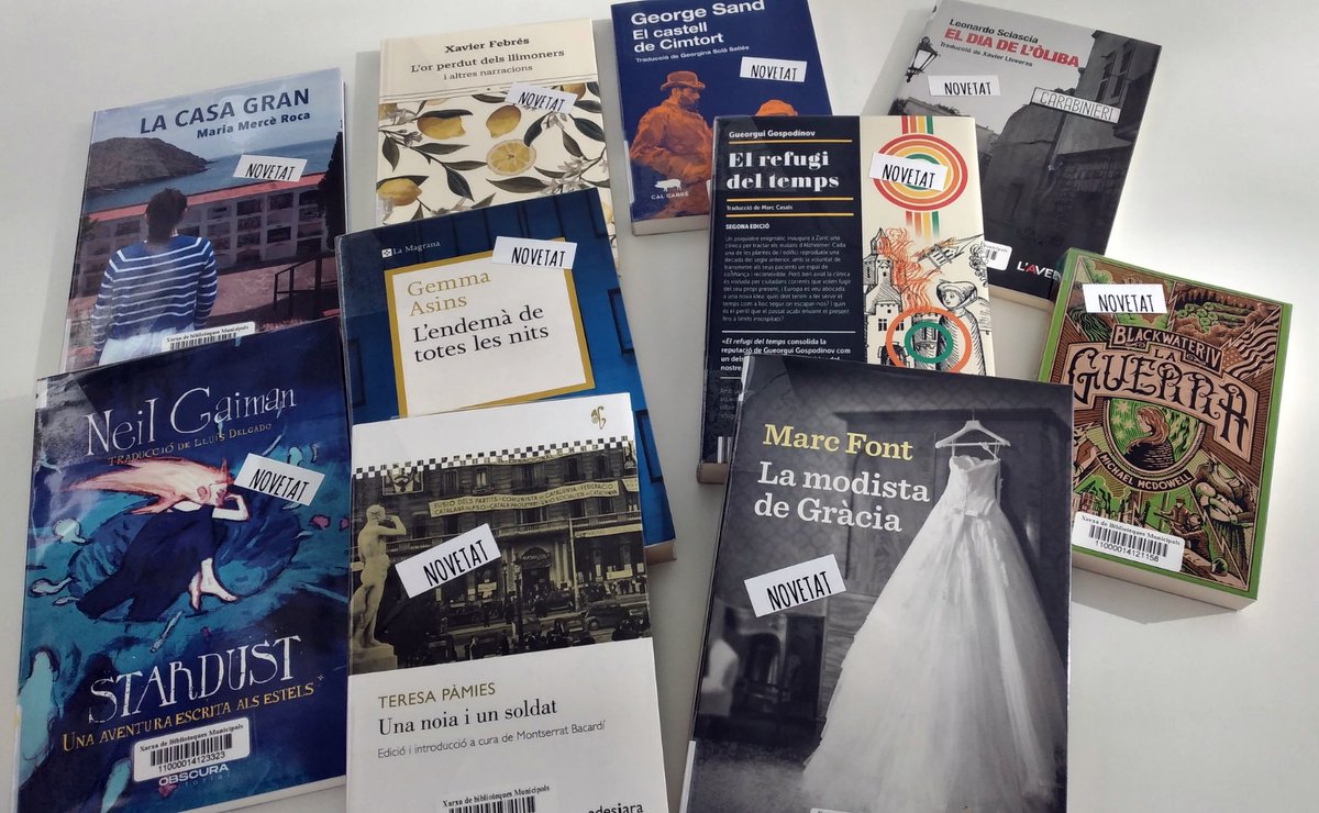 bnavarclessv's tweet image. A la biblioteca també celebrem la Setmana del Llibre en català. Passeu a triar i remenar👏 ☺️📚 #LaSetmana24 
@LaSetmana @bibliotequesXBM @bibliotequescat @ajnavarcles #OSICNavarcles #OSICsubvencio