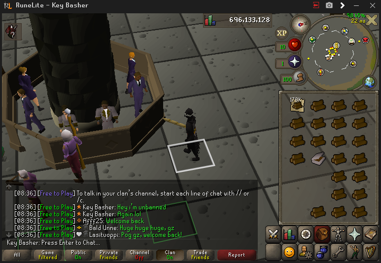 the b2b quash ban champion 
ty again everyone