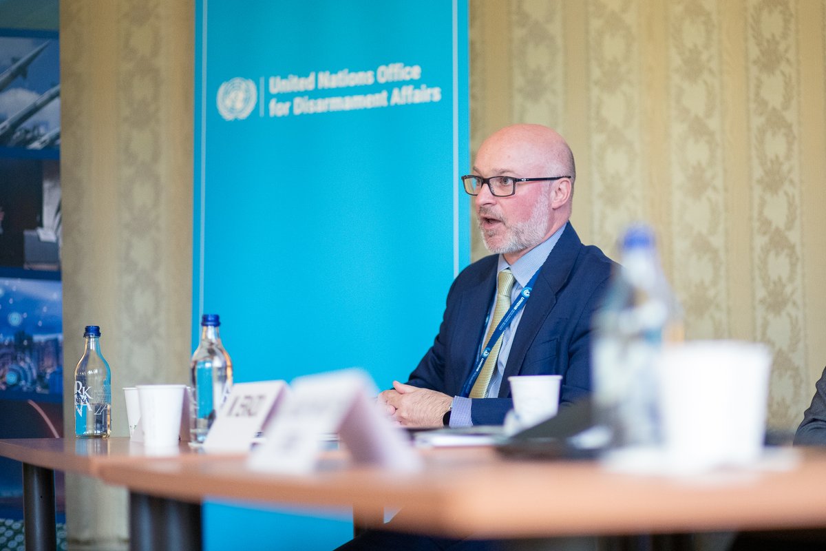 UNIDIR's tweet photo. 🧵(1/2) Module 4/5 of the @ODA_Geneva and @UNIDIR  #DOC2024 ✅ 

Today’s session focused on conventional weapons, the instruments and mechanisms regulating them, and the profound humanitarian impact of their trade and use. https://t.co/PMwVnQb6p2