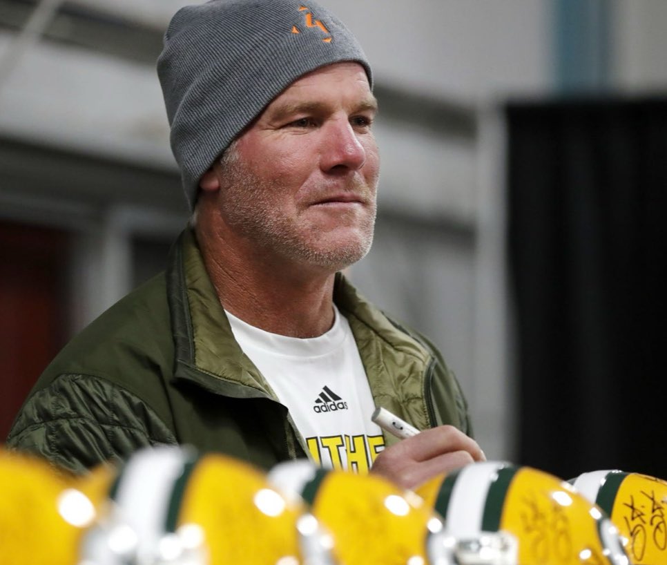 BREAKING: Brett Favre announced this morning that he’s been diagnosed with Parkinson’s Disease.