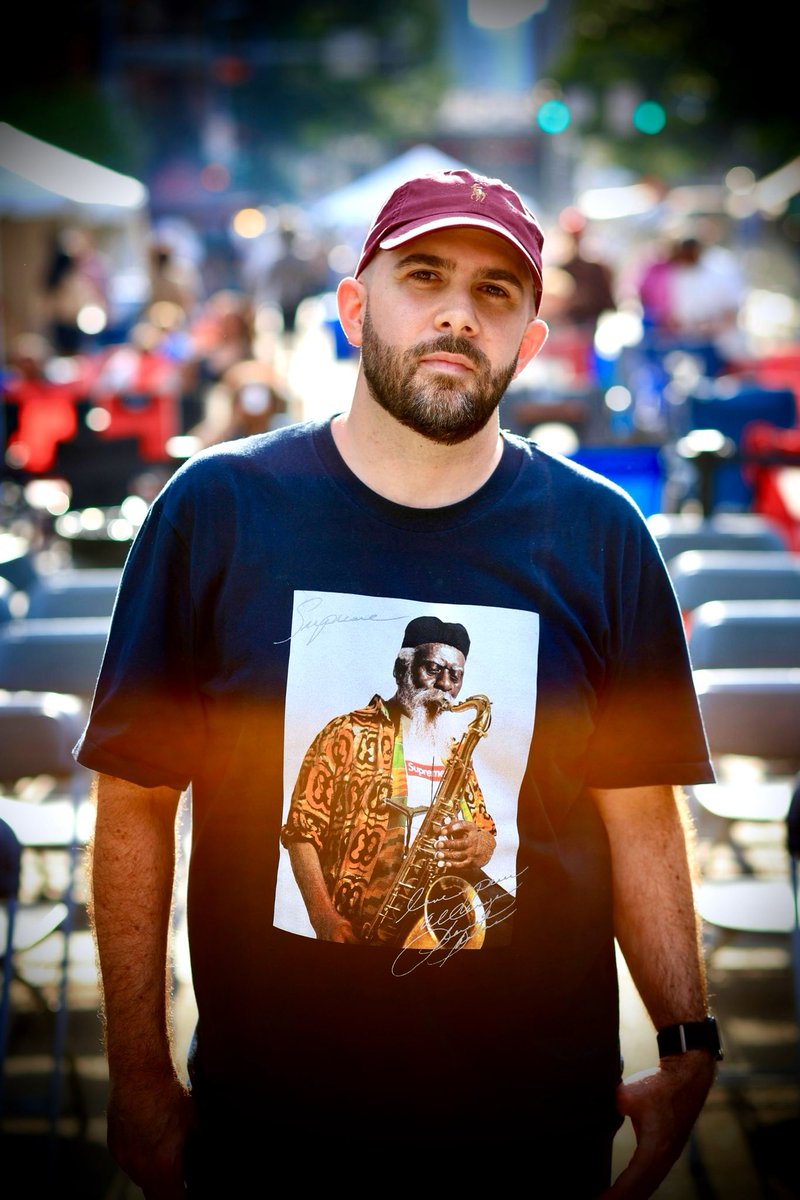 I’m going to start calling my brother @emmai_alaquiva “One-Shot Jr.” in honor of our beloved Teenie “One-Shot” Harris. As he (literally said to me on Saturday at the Pittsburgh Jazz Fest…..”dope shirt…stand right there and don’t move.” &amp; this is the output.