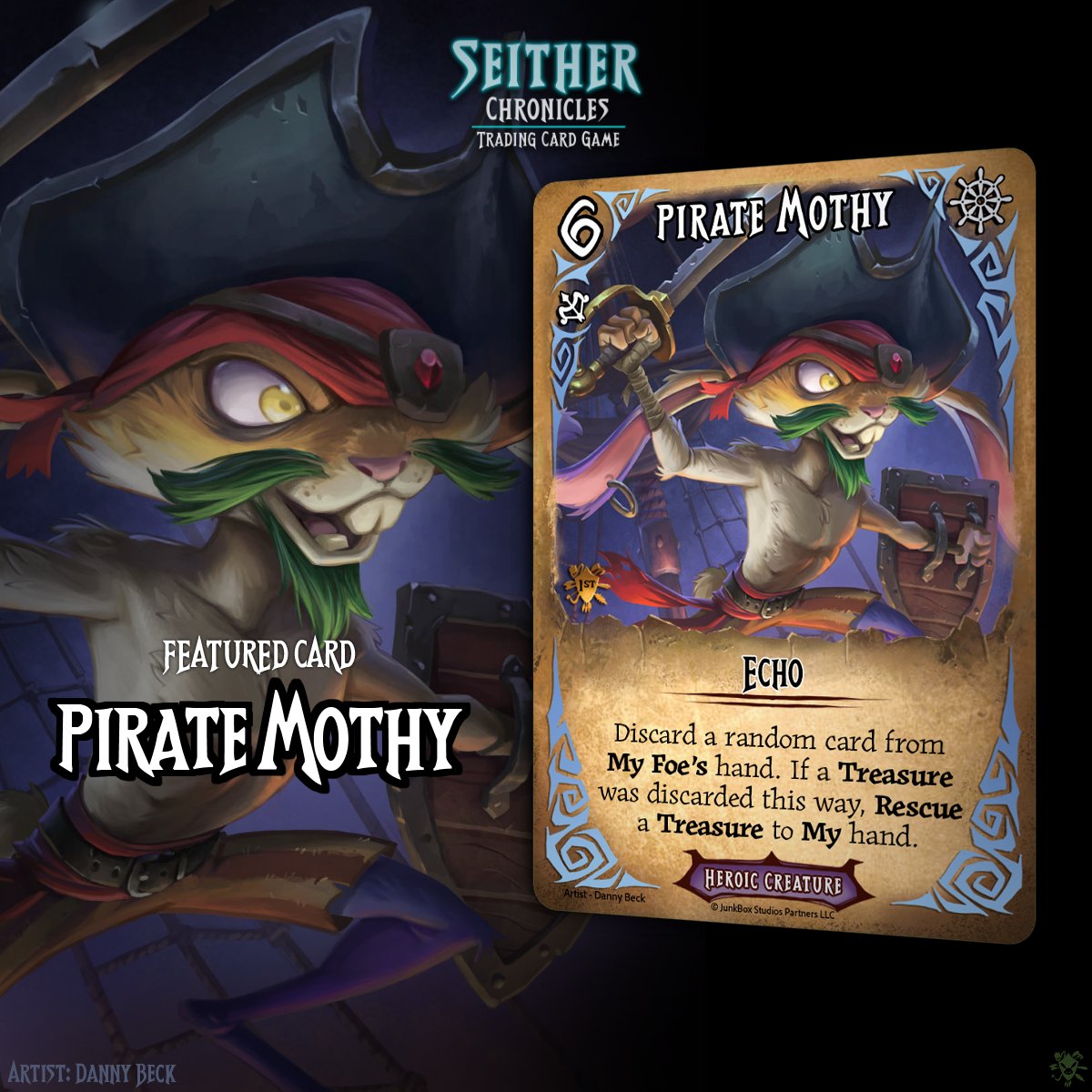 The possibilities are endless...✨

<a href="/PirateMothy/">Pirate Mothy</a> hopped in with us, wrote many side stories, became the King's Hands in Discord, a Hero in the Novels &amp; is now a Heroic Creature in the Trading Card Game! 🔥 

This is available for you too!! 🎁

...how will your story unfold? 🐇