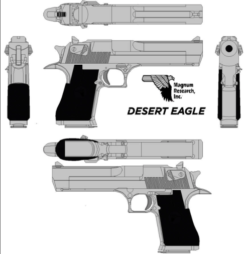 HaneeBasit's tweet photo. Dessert Eagle #blender #RobloxDev https://t.co/4eDW3yQSKe