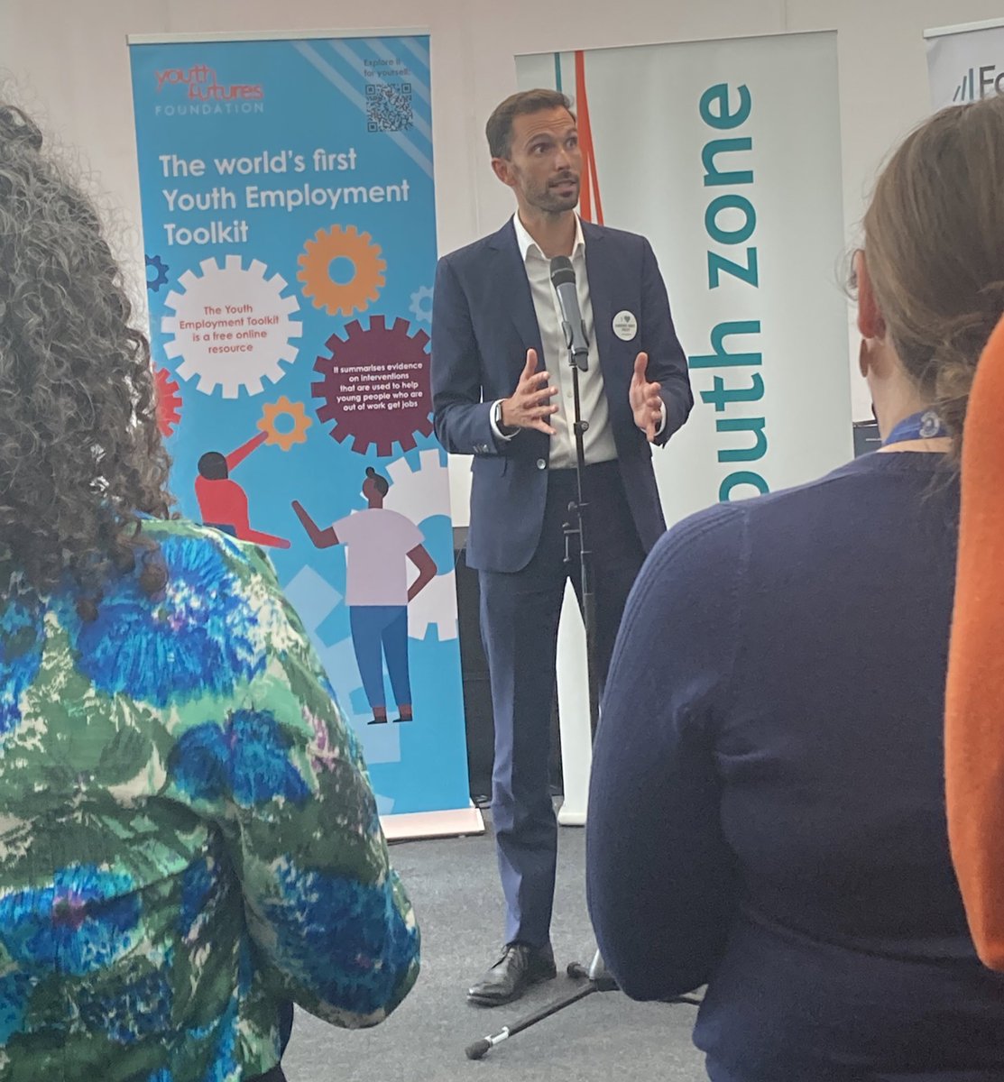 KerriBASW's tweet photo. My last event of #Lab24 and it is safe to say that I’ve seen more of @JoshMacAlister this conference than I’ve seen of anyone else! https://t.co/EyYF9mmKrv