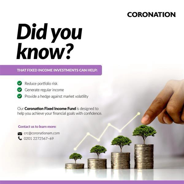 coronation_ng's tweet image. Take the first step towards a more secure financial future. 🔐

#Coronation 
#CoronationFixedIncomeFund 
#fixedincomefund 
#investing 
#financial 
#CoronationAssetManagement