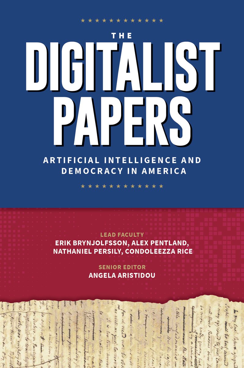 Cyber Policy Center (@stanfordcyber) on Twitter photo .<a href="/DigEconLab/">Stanford Digital Economy Lab</a> today launched The Digitalist Papers, a groundbreaking collection of essays exploring AI & digital technologies' impact on U.S. society and democracy, with work from experts in multiple fields—including <a href="/StanfordCyber/">Cyber Policy Center</a> co-director <a href="/persily/">Nate Persily</a>.
🔗digitalistpapers.com .<a href="/DigEconLab/">Stanford Digital Economy Lab</a> today launched The Digitalist Papers, a groundbreaking collection of essays exploring AI & digital technologies' impact on U.S. society and democracy, with work from experts in multiple fields—including <a href="/StanfordCyber/">Cyber Policy Center</a> co-director <a href="/persily/">Nate Persily</a>.
🔗digitalistpapers.com