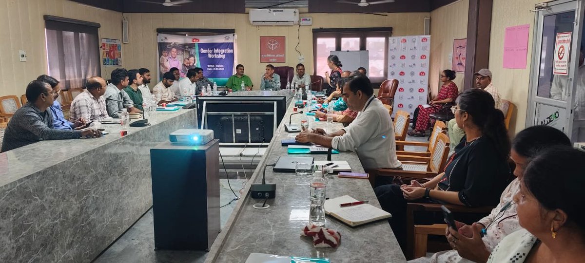 nuhmamroha's tweet photo. Today 24.09.24 Organised a workshop on Gender Integration &amp; Gender Equality 
Venue-CMO office Amroha in the chair. of CMO sir. and ACMO RCH/NUHM
Participate by Ifat Hamid, Gender speci. &amp; GM of PSI India from Delhi Office and 
Health, Edu. NPP DUDA/NULM,IMA ICDS,NGO &amp; PSI India https://t.co/O997wYzt5J