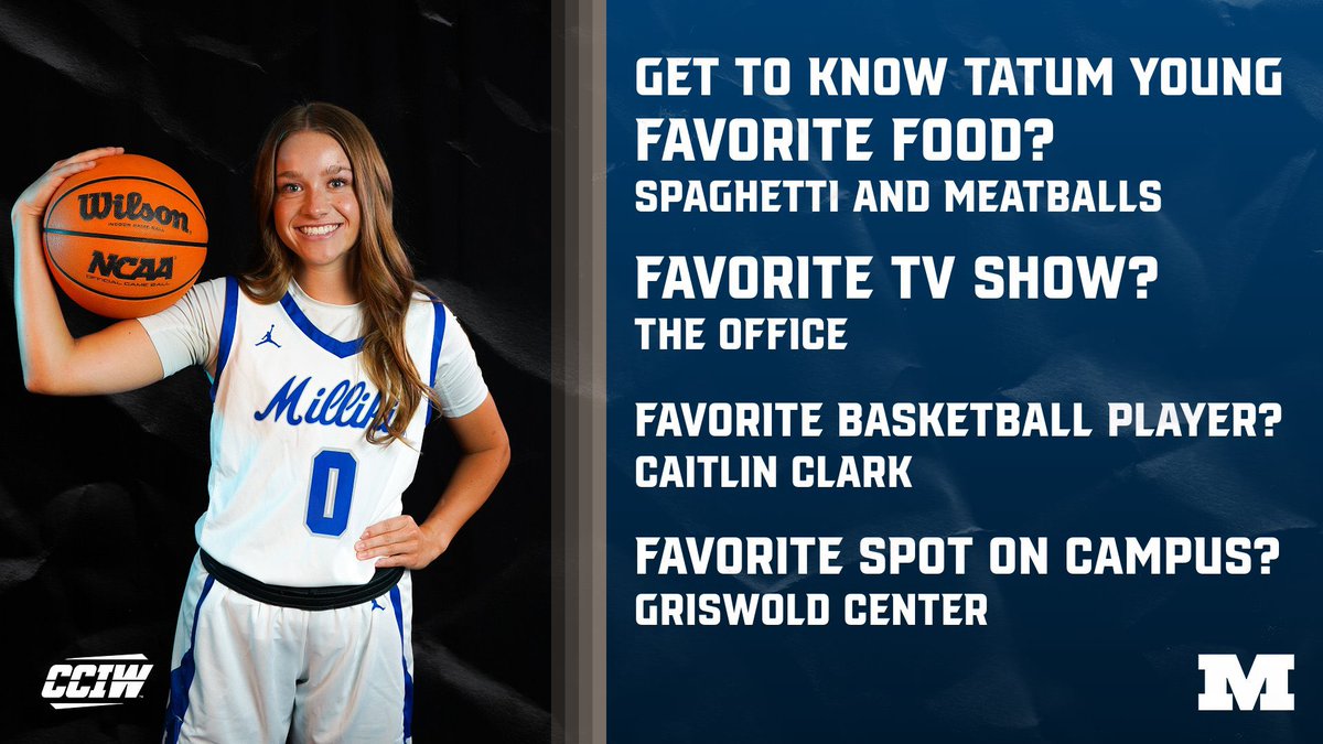 Let’s meet sophomore, Tatum Young from Forsyth, IL! We are thrilled to have her join the family and also to get going in a few short weeks!! 21 days till season officially starts 🎉 

#GoBigBlue || #d3hoops