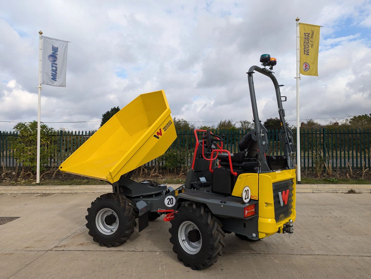 This stunning new <a href="/wackerneuson_uk/">Wacker Neuson UK</a> DW30 Dumper ready to leave our HQ &amp; head out to its new owner - TAG Farming!🚜

Browse our stock range: stirlinplant.com

Get in touch to enquire📱 01522 300204 or📧 info@stirlinplant.com

(Finance available on selected machines)