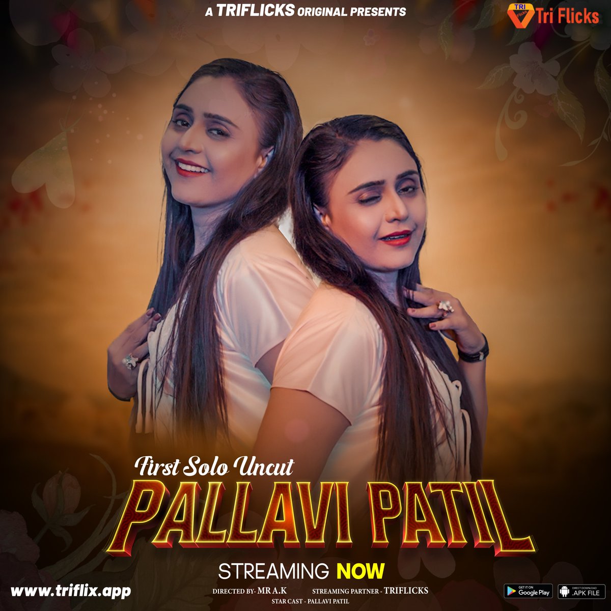 triflicksapp's tweet photo. First Solo Uncut | Pallavi Patil | Streaming now on https://t.co/mmgfxocQy2 and https://t.co/Md9LkB8S2t, Download App here to subscribe : https://t.co/FcBNnoGqcD https://t.co/u4ifSOiuzS
