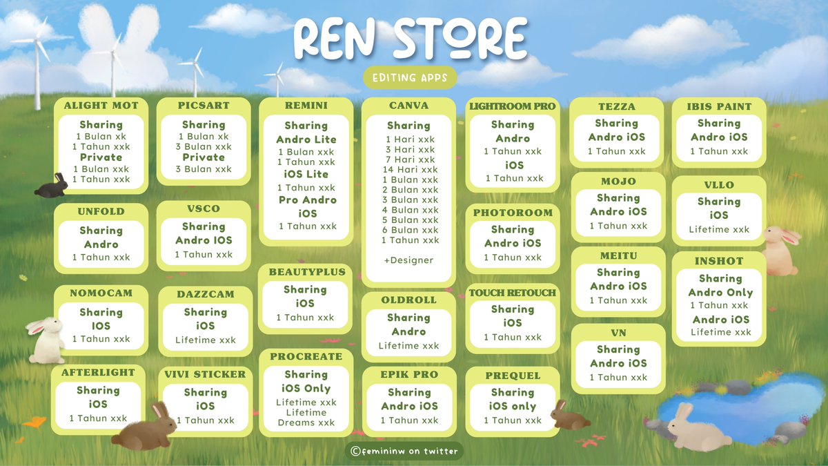 [ any interaction will be appreciated! ] 🐇🐰

teman timun, boleh bantu ospek setup BA ku tidaa? ini setup nya bakal ku pake sendiri. tolong kalau ada kesamaan bisa dm aku aja yaa. thankiiess 🤍🤍

#zonaba #zonauang