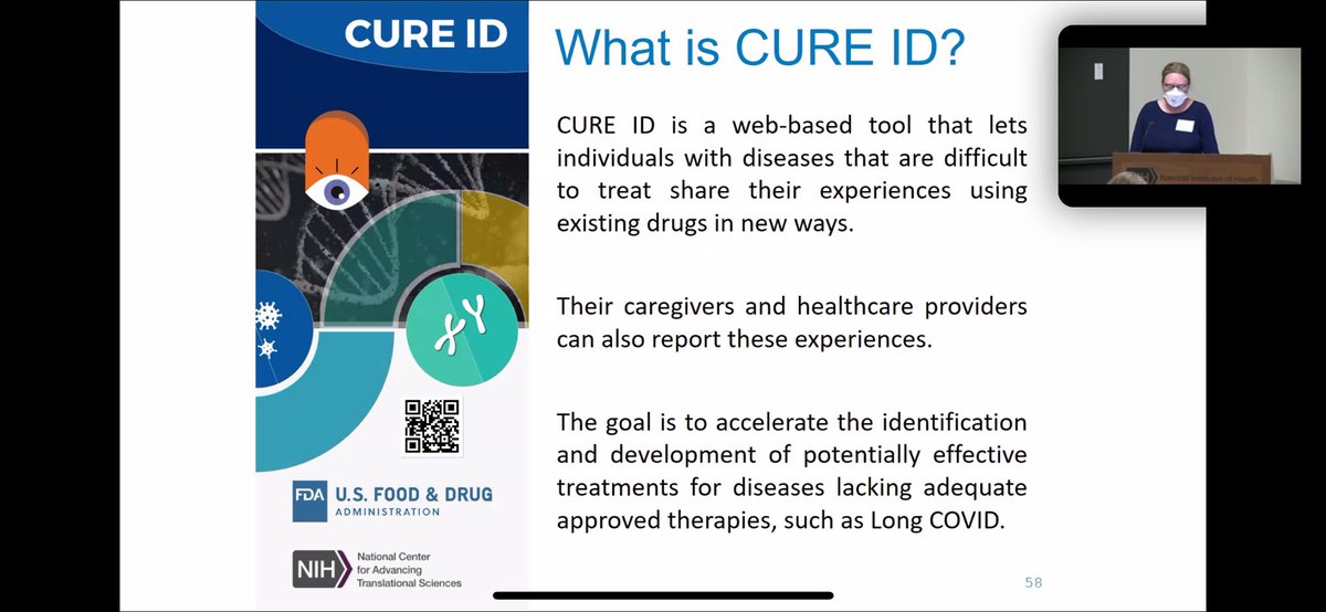 DrJudyStone's tweet photo. Proud mama moment! Nice talk by ⁦@IDEpiHeather⁩ at #RecoverTLC about #CUREID https://t.co/MFJZR0lkKb