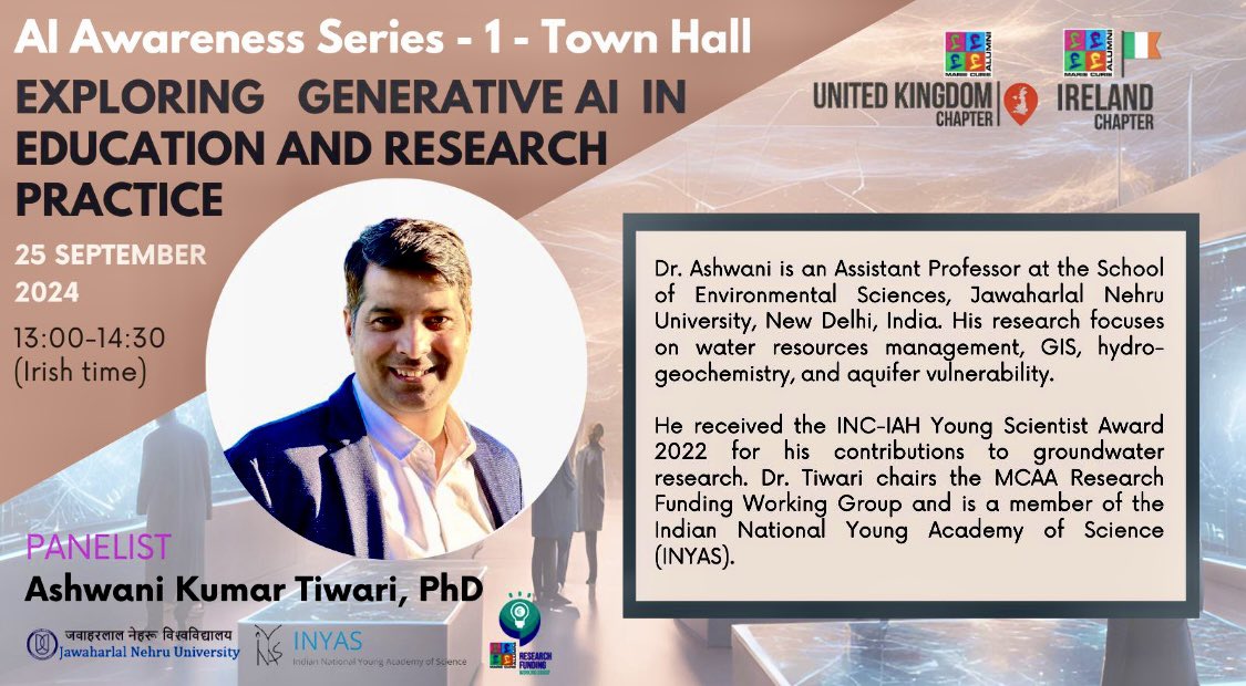 Tomorrow event:
Organiser: Marie Curie Alumni Association Ireland Chapter and MCAA  UK Chapter 
<a href="/Mariecurie_alum/">Marie Curie Alumni Association (MCAA)</a> <a href="/MCAA_Ireland/">MCAA Ireland Chapter</a> <a href="/mcaauk/">MCAA_UK Chapter</a>