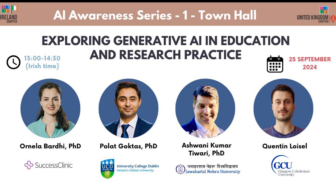 EnvAshwani's tweet photo. Tomorrow event:
Organiser: Marie Curie Alumni Association Ireland Chapter and MCAA  UK Chapter 
@Mariecurie_alum @MCAA_Ireland @mcaauk https://t.co/4XAb2egOKh