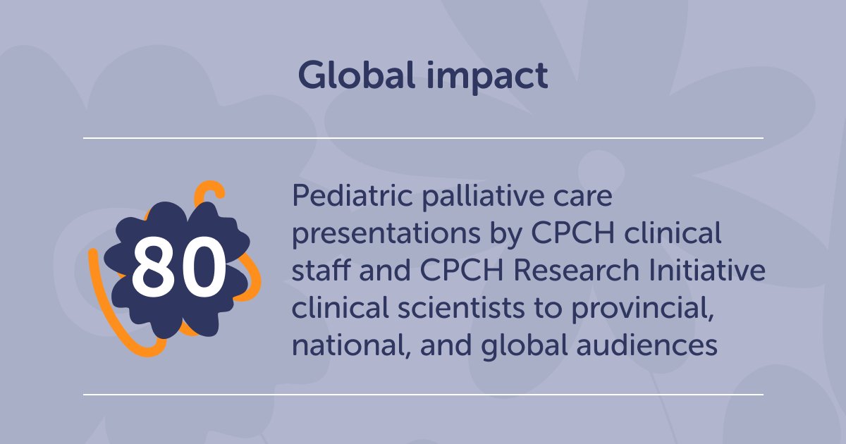 CanuckPlace's tweet image. Canuck Place is committed to advancing pediatric palliative care globally, providing training and collaborating with hospitals across the world through our partnership with @twoworldscancer. #CanuckPlace #AnnualReport #KnowledgeAndInnovation (1/2)