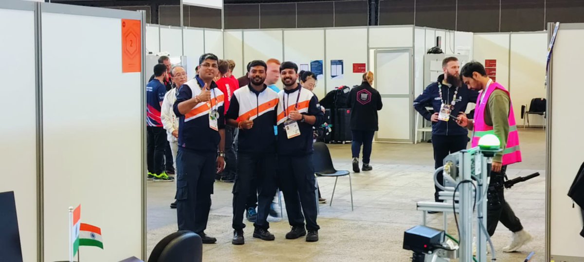 dishankspu's tweet photo. @Bhupendrapbjp @CMOGuj @Balwantsinh99  @VinodRao2000 @anju_sharma_ind We are proud to have winners of World Skills from Gujarat. Dhrumil &amp; Sathya representative of India &amp; team originally from Gujarat had won Bronze medal in Skills Industry 4.0 at WorldSkills @WorldSkillsInd https://t.co/mlEalmxiIw