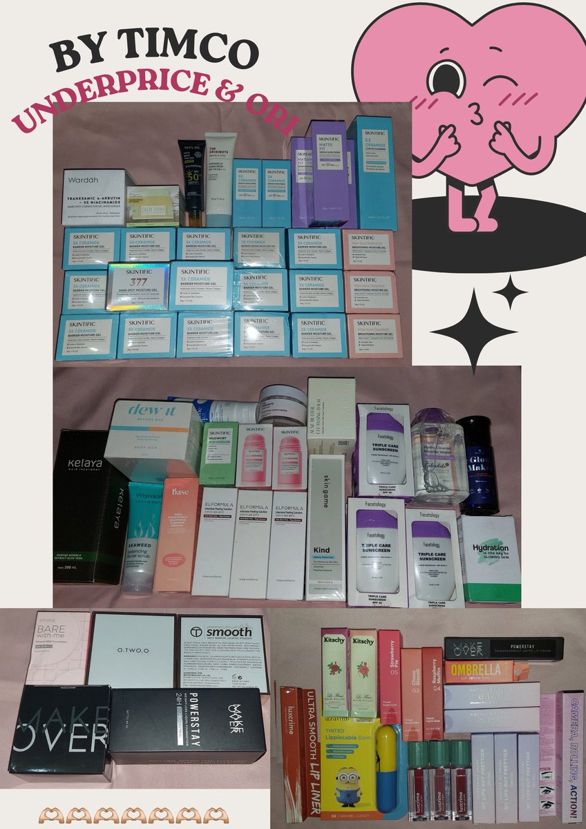 neverthellesss's tweet photo. Haloo every1, izin lewat yaaa ini ada macam² skincare, lippies, serum, make up yg all new ori yaaa dan tentunya underprice😆😆 Monggo diceki² duluu, kalo sudah mantab bisa CO lewat link di bawah ini yaaa 🥰🫶🏼 (dom jateng)
https://t.co/cQRSgtulRo https://t.co/mKtNu0AL0I