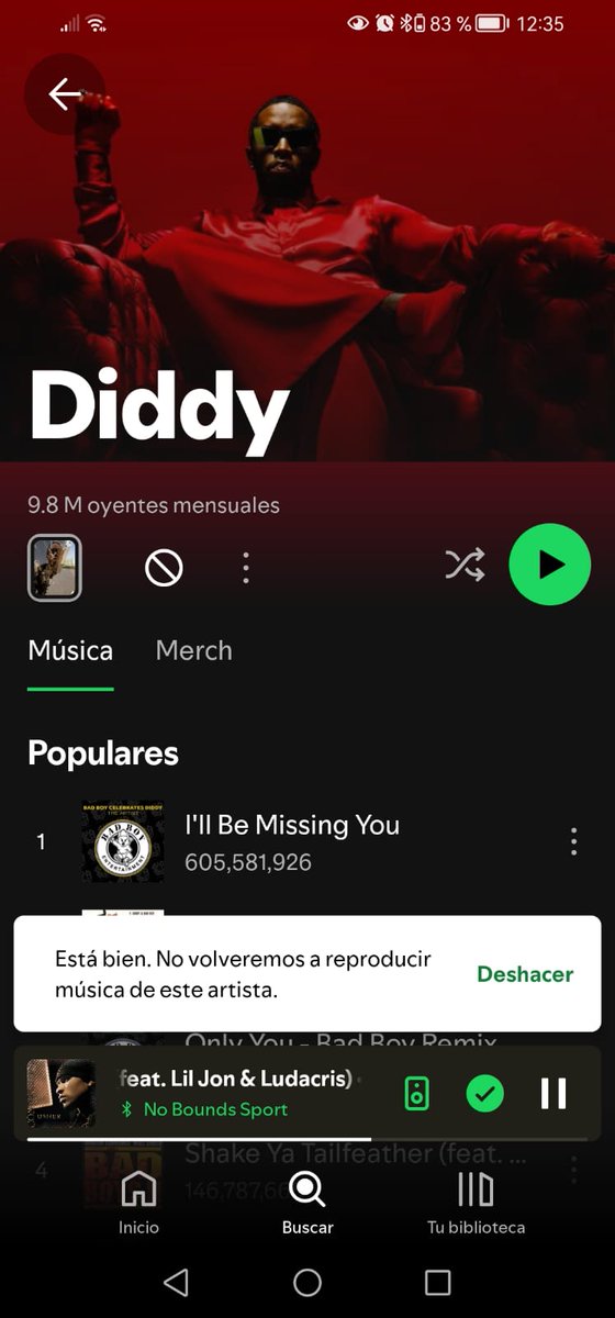 lcarvajalf's tweet photo. @reinas_pop Y como nosotros, simples mortales, podemos aportar a castigar las malas conductas de los artistas? Simple, no los escuches más y bloqueas.
#DiddyArrested #diddyparty #Diddy #DiddyGate https://t.co/6ZdFWPQKCZ