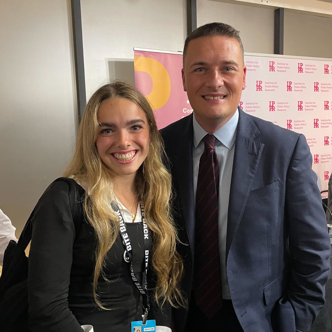 BiteBack2030's tweet photo. We just met @wesstreeting at Labour Party Conference 🙌

It was great to hear him recognise the importance of listening to young people and show support for ending the use of misleading health claims on products being marketed to children 💪 💥 

Thanks Wes! #Lab24 https://t.co/fjdtmKfGXA