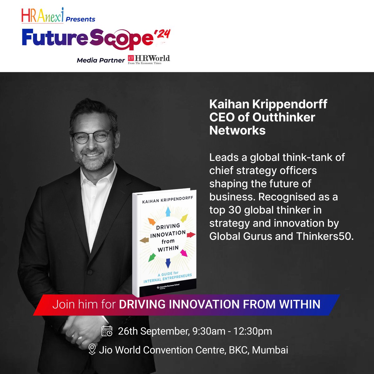 HR_Anexi's tweet photo. Meet the industry experts as they share insights on transforming employees into intrapreneurs and accelerating business innovation.
Register now for FutureScope’24 and be part of an experience that will redefine the future of the business landscape.

https://t.co/jQk5mW1xqz https://t.co/5q5NxV38on