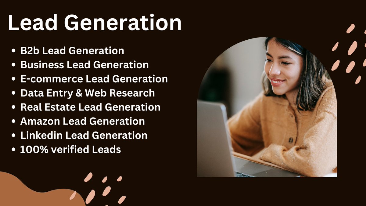 Lead Generation Services

Why take services from me?

fiverr.com/s/o8o4Wjb
fiverr.com/s/o8o4Wwb
fiverr.com/s/jj7le4V
fiverr.com/s/99woGqE
fiverr.com/s/6Ywoz3b