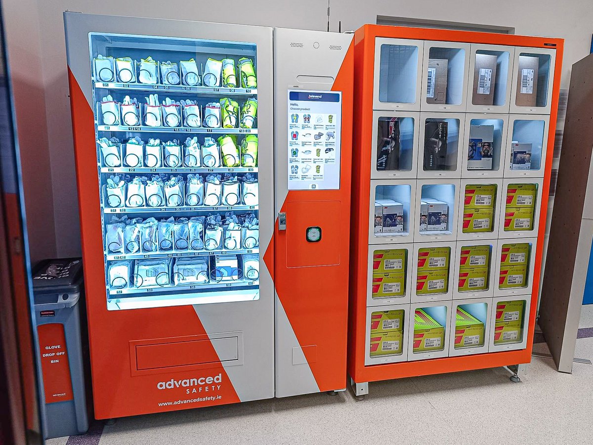 advancedsafety2's tweet photo. Exciting update! We just installed a locker for a customer who previously added one of our vending machines. They’re loving the benefits, and now they can store larger items too! Interested in how we can help you? Reach out! 🚀 #VendingMachines #StorageSolutions https://t.co/4WnTTW3rbo