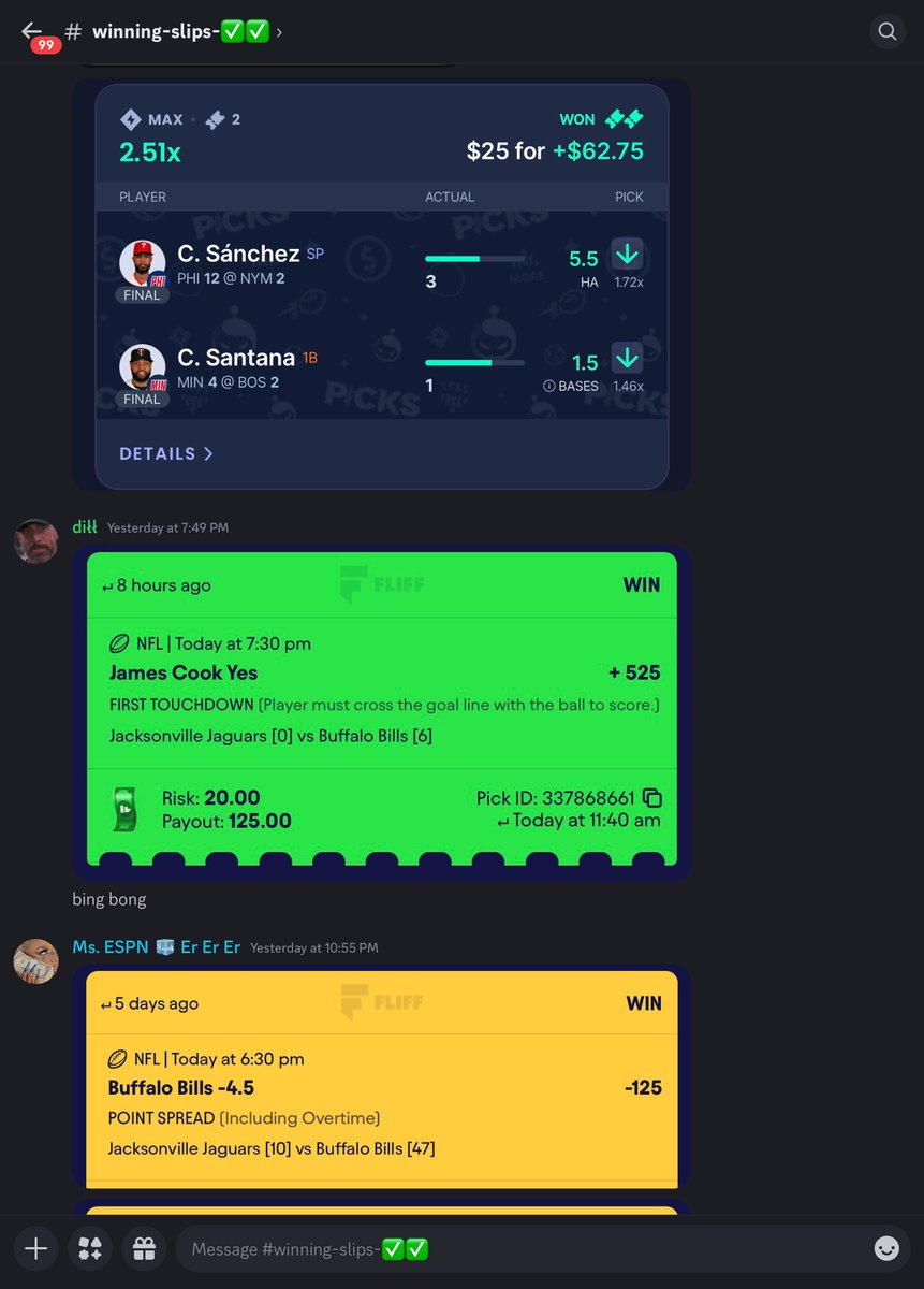 _Spike1k's tweet image. Link in bio come join us  @glgxng 💙🚦
#WinningSlips 
 #Fliff #NFL  #mlbpicks #DraftKings📷📷 #POTD #PrizePicks #Fanduel📷📷 #parlayplay #parlay #Betmgm📷📷#SleeperApp #DFS