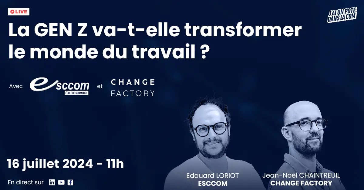 IAEParisAlumni's tweet image. {RH} La GEN Z va-t-elle transformer le monde du travail ? #ClubRH
ow.ly/Kgfl50Tszpn