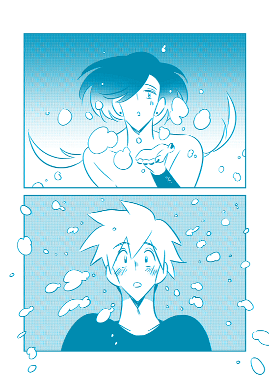 miraongchua's tweet photo. πMY LOVER IS A MERPERSON (I THINK) π now available!
A young man is convinced his partner is a merperson, but his overactive imagination might push them away forever...!
π40p π comic
πAvailable in print and digital
π below https://t.co/1d7bqUgLMb