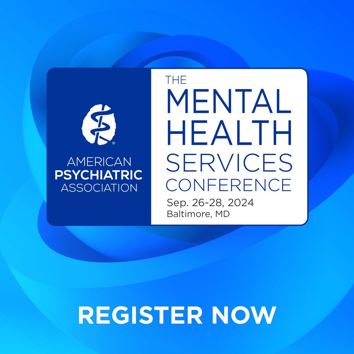Registration for the 2024 Mental Health Services Conference is now OPEN! Join us at the Hilton Baltimore Inner Harbor from Sept. 26-28 along with a worldwide network of professionals committed to promoting wellness and recovery through healthy living. ow.ly/1rcv50StEn6