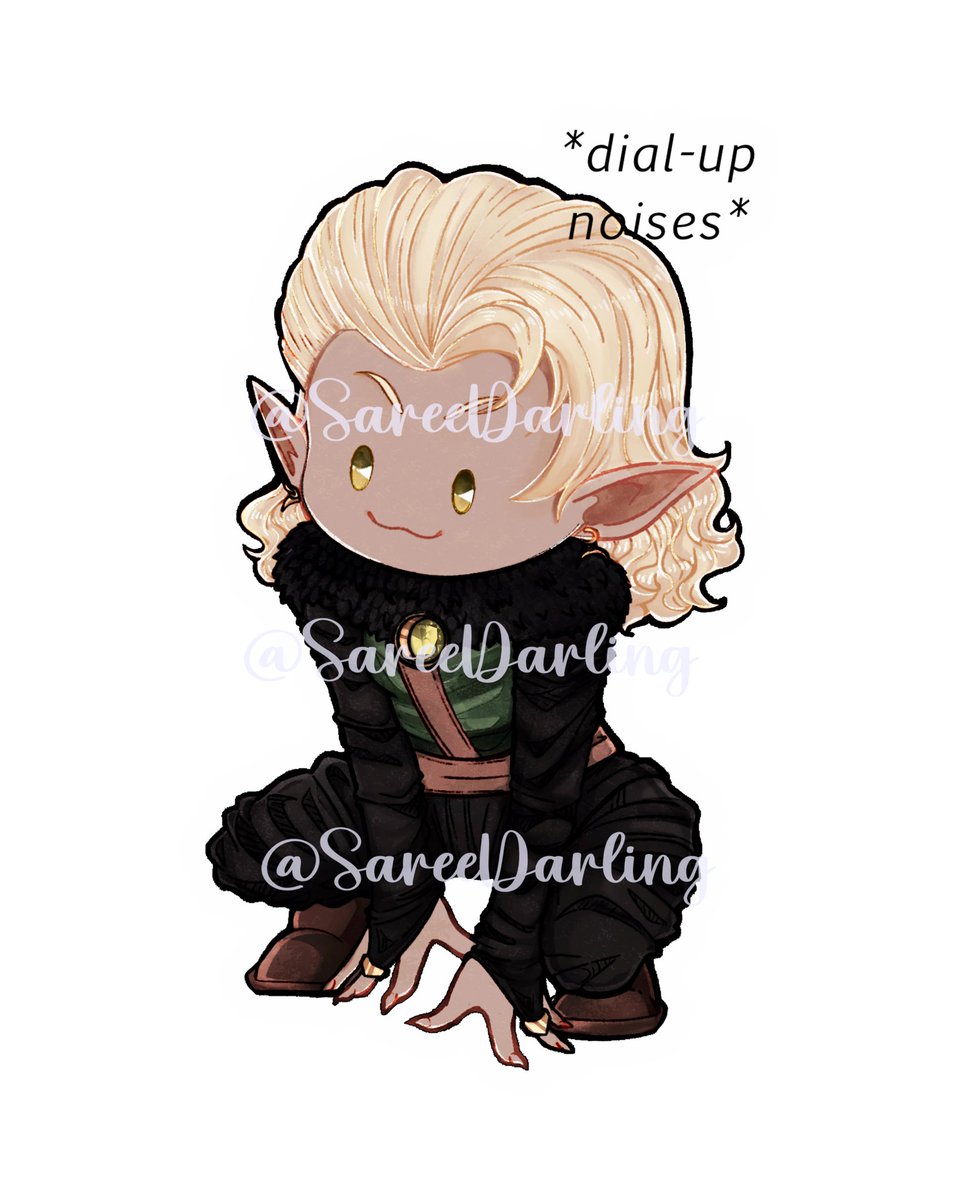 sareearts's tweet photo. Com for an absolute darling of her empty-headed son, Soren <3
Like my work? Here’s my Carrd! https://t.co/PWNy8vZcyy
Sharing and spreading the word is always appreciated! https://t.co/tFpXaUH2Qg