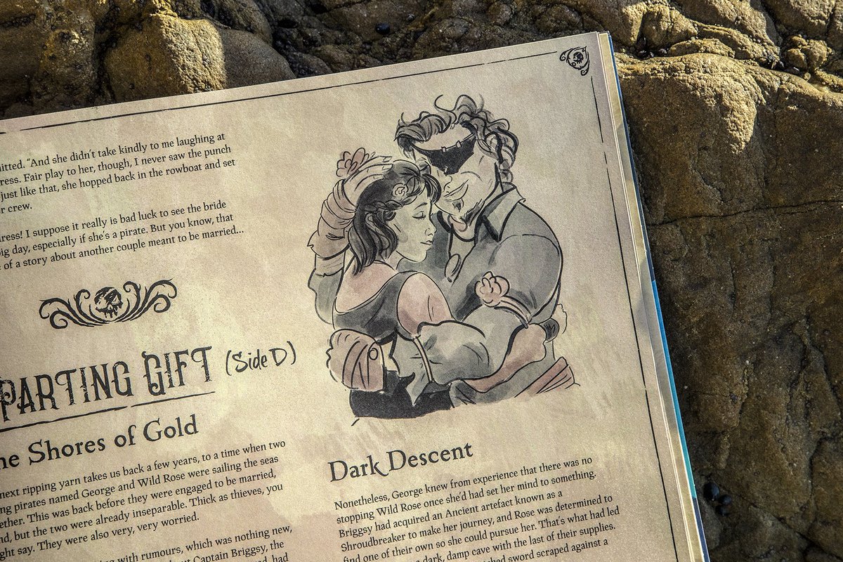 AHOY! 🏴‍☠️ (that's pirate for "Guess What?!?!")

Our LEGENDARY Sea of Thieves 3xLP is BACK IN STOCK! 

With pop-up papercraft center labels, a hardcover gatefold book in the album, and gorgeous original art, it's a must for any seadog worth their salt. 

bit.ly/sot8bit