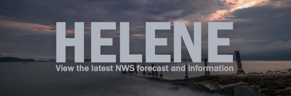 Don’t forget to check out and bookmark our one-stop shop for #Helene information at noaa.gov/helene