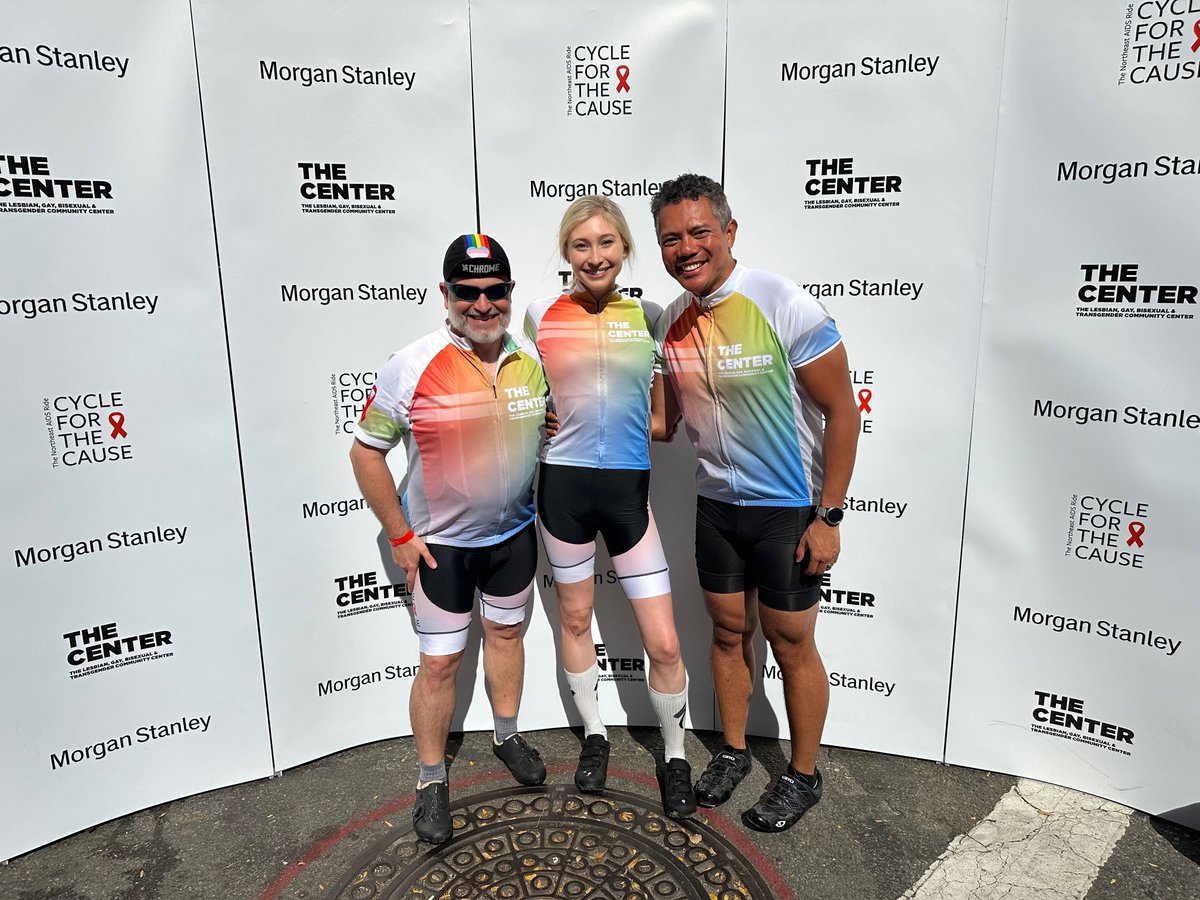 Capitolis_Inc's tweet photo. Huge congrats to our Capitolis team for riding in this year’s #CycleForTheCause! Shervyn, Amanda, and Reuthanak went over 250 miles from Boston to NYC, raising $10,990 for @LGBTCenterNYC. The event broke a record, surpassing $2M raised! #C4C2024 #CapitolisCulture https://t.co/qv31LgOcdv