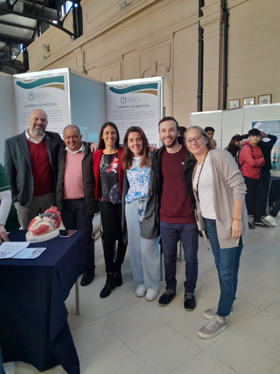 MedicinaUNMDP's tweet image. 📍Comenzó la Muestra Educativa de la UNMDP. Visitá el stand de Medicina hasta el 26/9 en el Centro Cultural Estación Terminal Sur (Sarmiento 2601) de 10 a 17hs. Sumate a las charlas el miércoles y jueves a las 11:30h en Sala B. ¡Acceso libre y gratuito! #UNMDP #MuestraEducativa