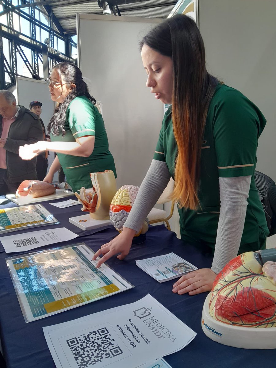 MedicinaUNMDP's tweet image. 📍Comenzó la Muestra Educativa de la UNMDP. Visitá el stand de Medicina hasta el 26/9 en el Centro Cultural Estación Terminal Sur (Sarmiento 2601) de 10 a 17hs. Sumate a las charlas el miércoles y jueves a las 11:30h en Sala B. ¡Acceso libre y gratuito! #UNMDP #MuestraEducativa