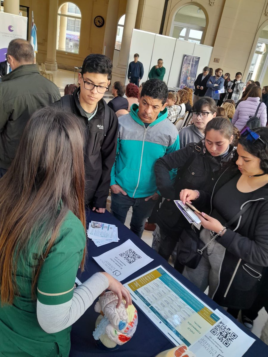 MedicinaUNMDP's tweet image. 📍Comenzó la Muestra Educativa de la UNMDP. Visitá el stand de Medicina hasta el 26/9 en el Centro Cultural Estación Terminal Sur (Sarmiento 2601) de 10 a 17hs. Sumate a las charlas el miércoles y jueves a las 11:30h en Sala B. ¡Acceso libre y gratuito! #UNMDP #MuestraEducativa