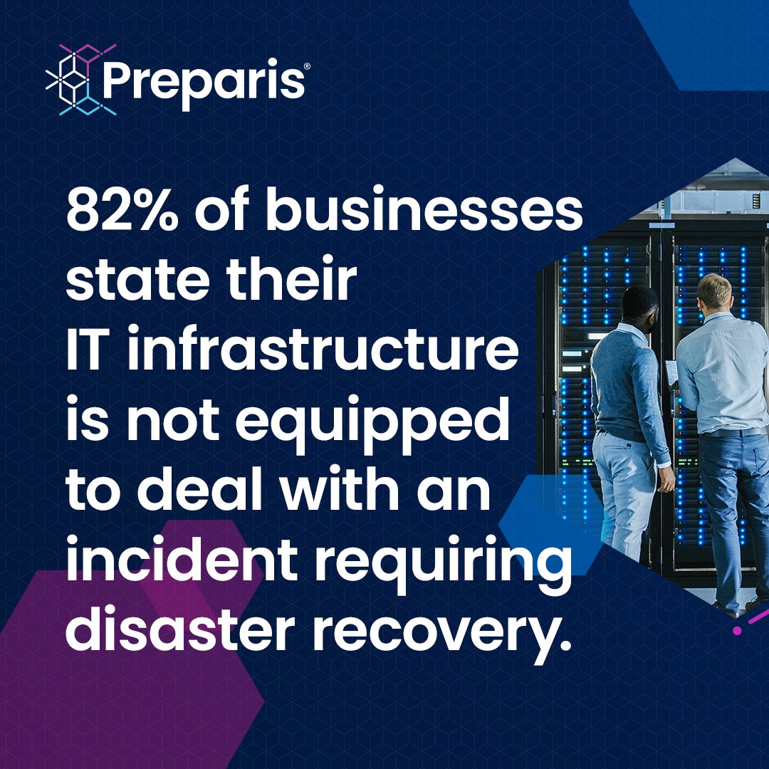 preparis's tweet photo. Can your business afford downtime? ⚠️ With our new IT Disaster Recovery solution, your critical systems are covered. Stay ahead of IT disruptions—learn more about protecting your business now.

👉 https://t.co/HbB5yYvmdu

#ITDisasterRecovery #CyberResilience #BusinessContinuity https://t.co/L56RmXh6nq