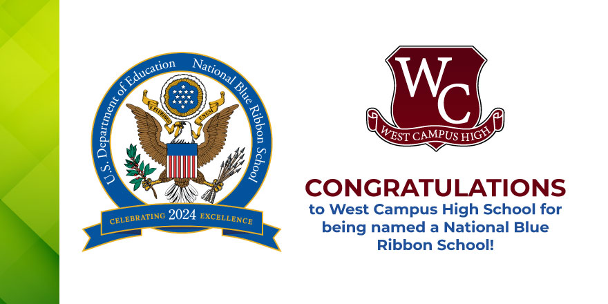 officialSCUSD's tweet image. SCUSD is honored by the announcement of West Campus High School as a 2024 National Blue Ribbon School by US Department of Education. The national recognition is a testament to the exemplary and transformative work being performed by the students &amp;amp; staff at West Campus every day.