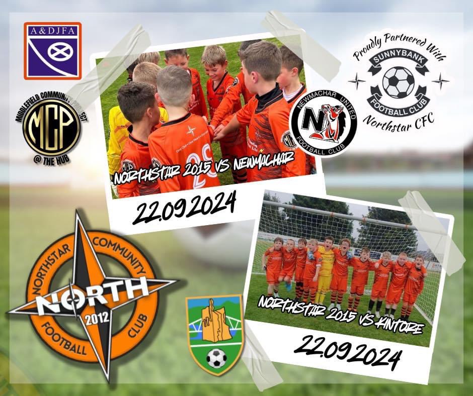 🗣️ Weekend Shout Out! 🗣️

Well done to our 2015 teams putting in the graft this week again at Heathryfold Park against Kintore and Newmachar Utd! 🧡

Teamwork making the dream work 💫

#northstarcfc #ev2sportswear #sunnybankfc #oneclub #oneheart #onelegacy