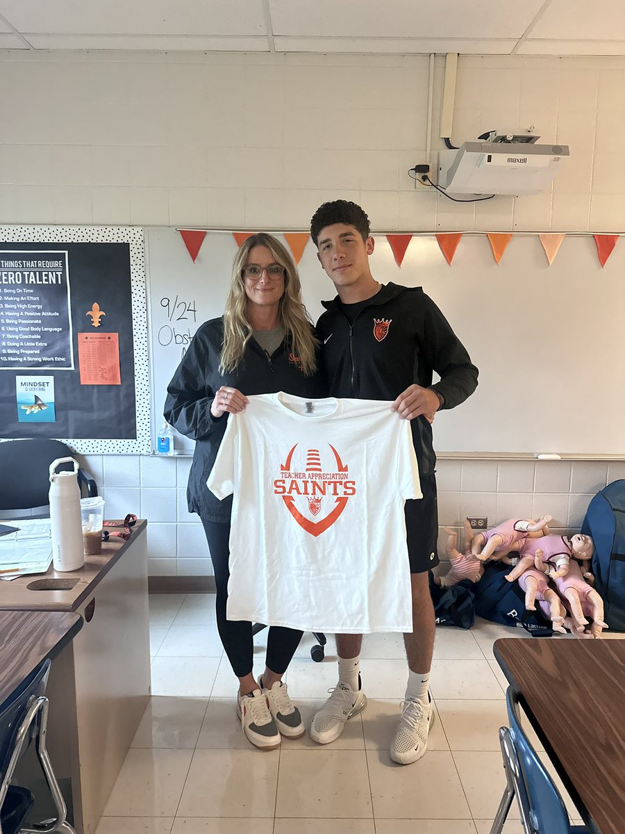 Thank you, Mrs. McCullagh for being an amazing teacher. 

<a href="/stcefbparents/">Saints</a> <a href="/STCEFootball/">St. Charles East Football</a> <a href="/CoachPossley/">Nolan Possley</a> <a href="/STCECoachMac/">Coach McCullagh</a>